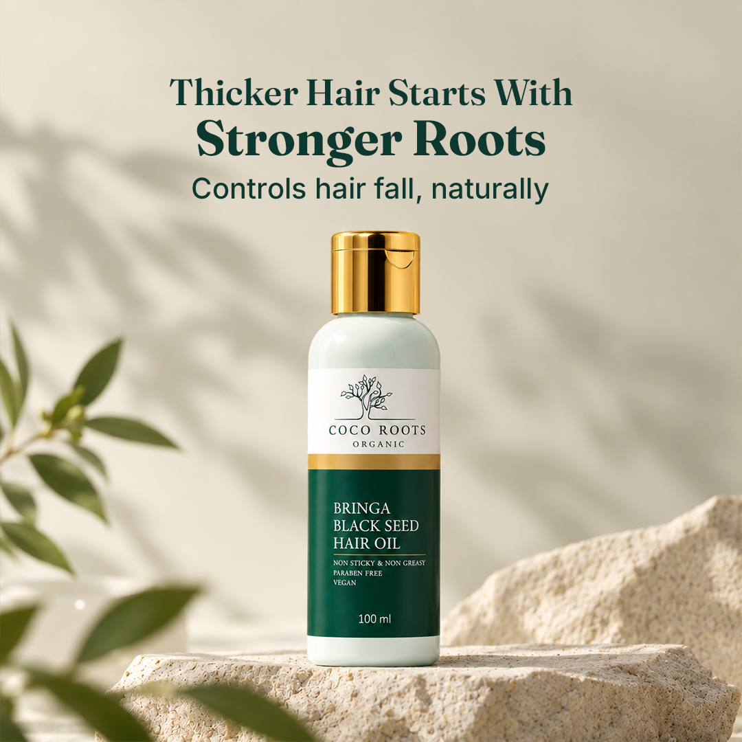 Bringa Black Seed Oil + Neem Wood Comb