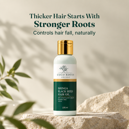 Bringa Black Seed Oil + Neem Wood Comb