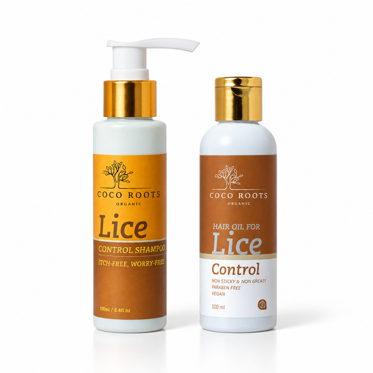 Lice oil + Lice shampoo combo