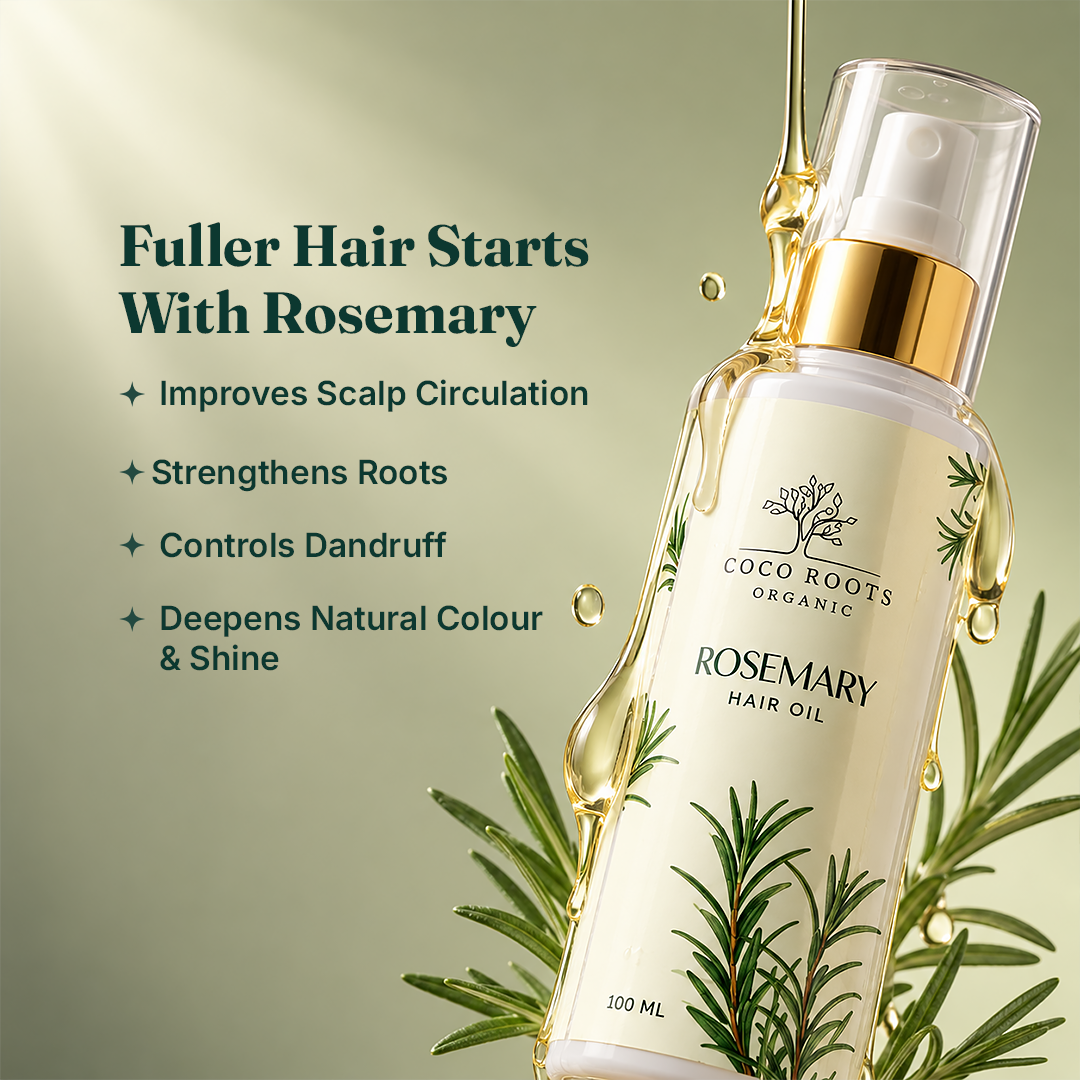 Rosemary oil + Rosemary water combo