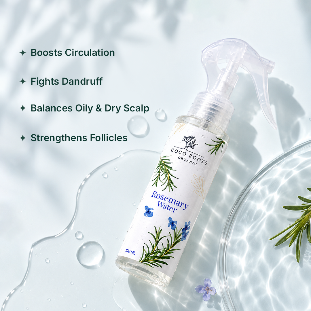 Rosemary oil + Rosemary water combo