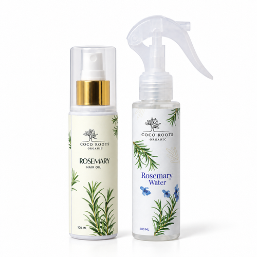 Rosemary oil + Rosemary water combo