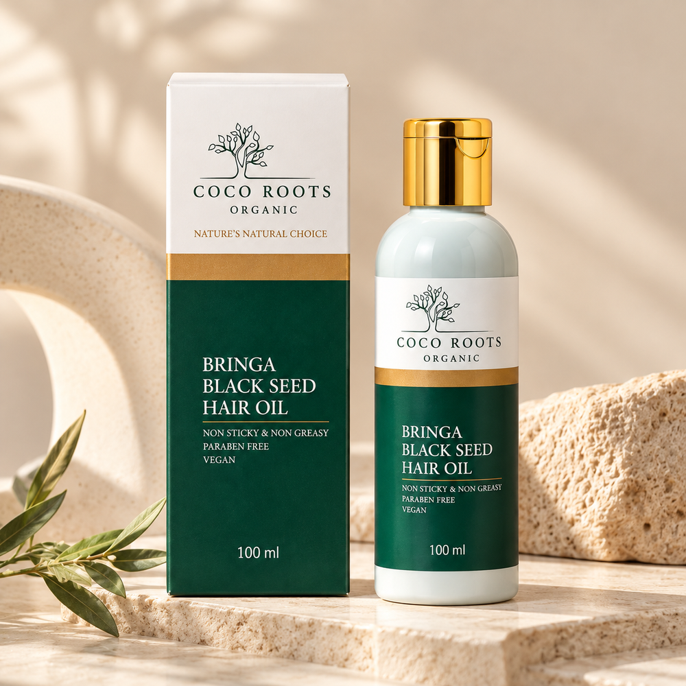 Coco Roots Bringa Black Seed Hair Oil