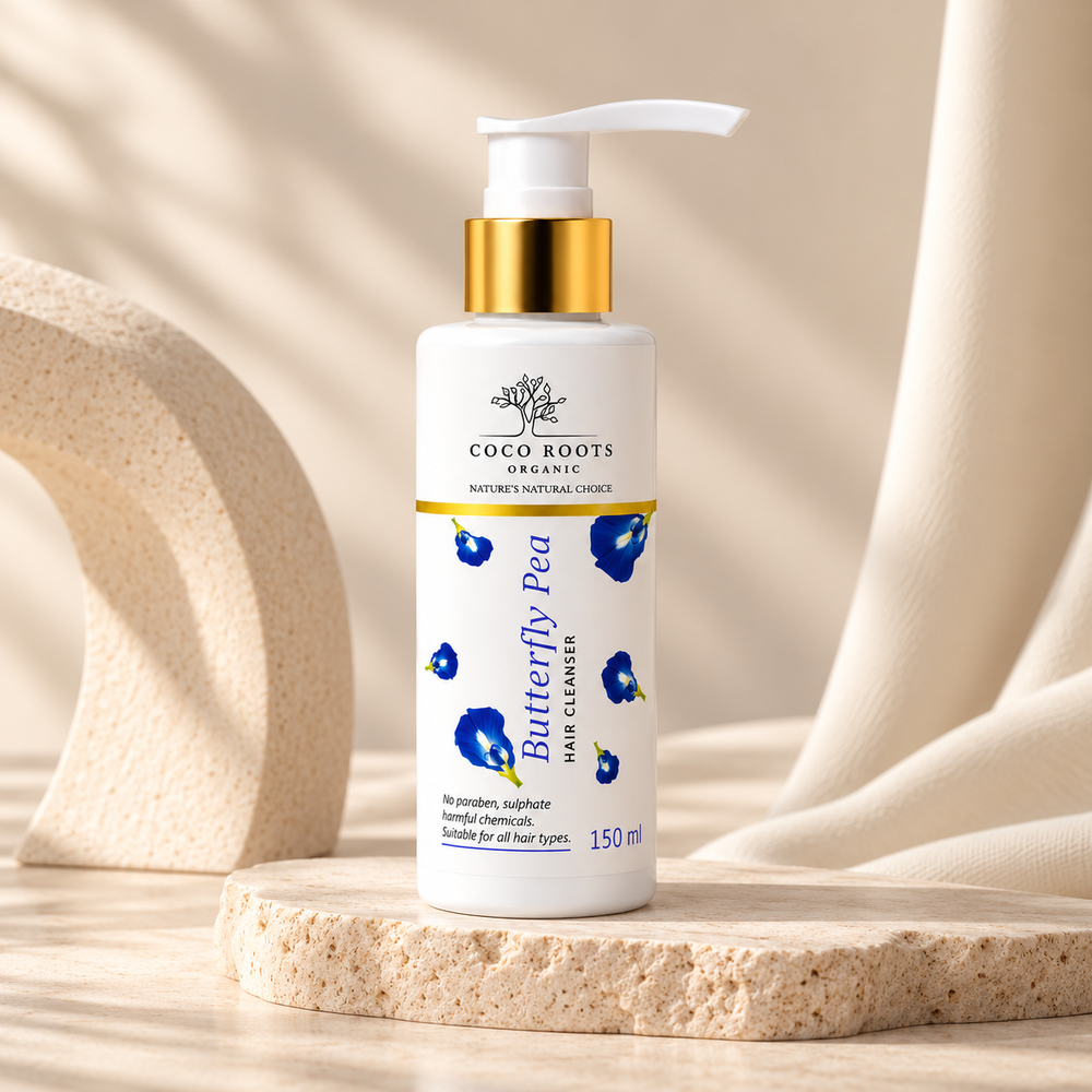 Coco Roots Butterfly Pea Hair Cleanser