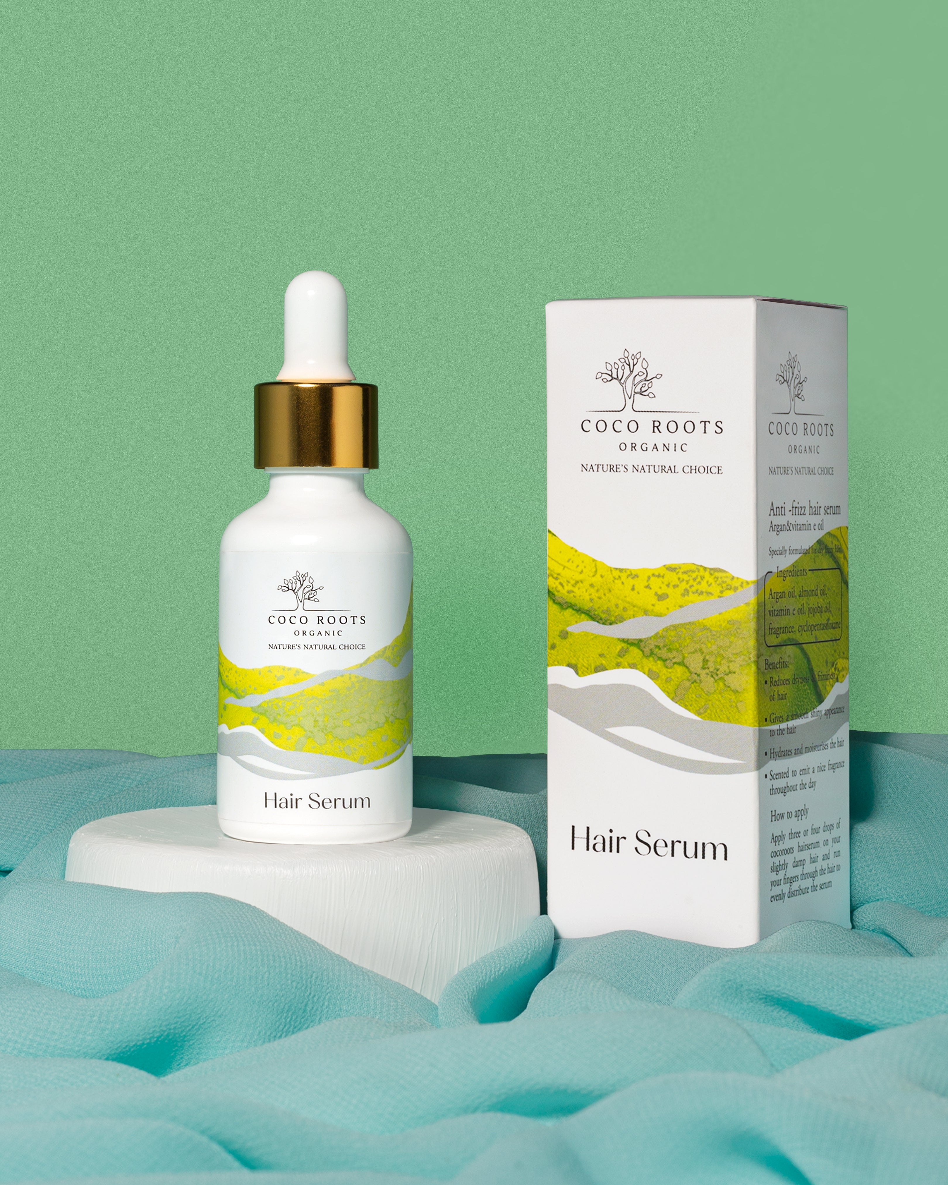 Hair Serum with Argan & Vitamin-E Oil